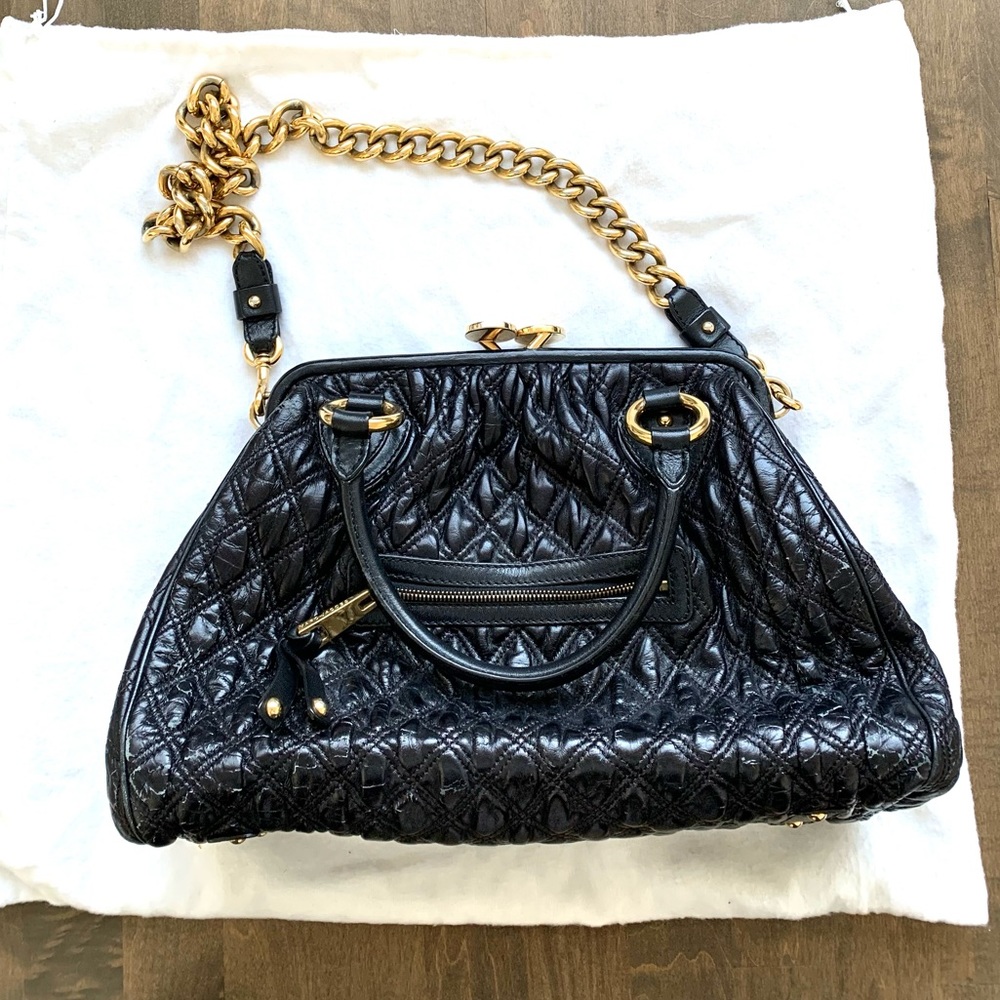 Marc Jacobs quilted leather Stam shoulder bag